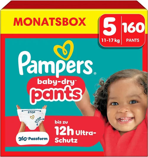 Pampers Baby-Dry Pants Größe 5 – 160 Pants